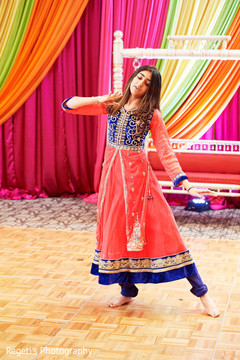 Special guest during the fun sangeet Special guest during the fun sangeet