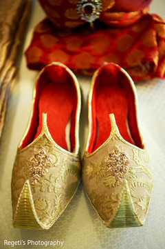 Detail of traditional shoes used by Raja Detail of traditional shoes used by Raja