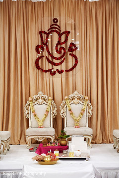 Chairs to be used by Indian newlyweds Chairs to be used by Indian newlyweds