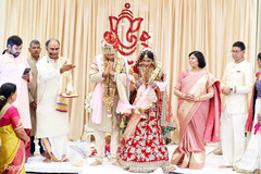 See this beautiful couple during the ceremony See this beautiful couple during the ceremony