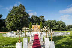 Stunning Indian wedding aisle flower decorations. Stunning Indian wedding aisle flower decorations.