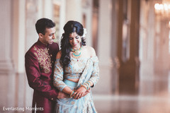 Indian couple posing for photo session. Indian couple posing for photo session.