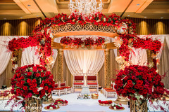 Dreamy Draped mandap and flower decoration. Dreamy Draped mandap and flower decoration.