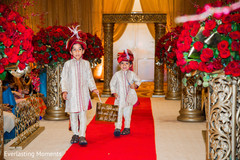 Charming Indian pageboys entrance. Charming Indian pageboys entrance.
