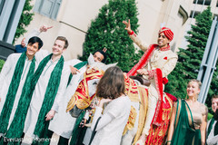 Joyful Baraat procession capture. Joyful Baraat procession capture.
