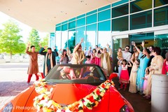 Indian groom arriving to the ceremony Indian groom arriving to the ceremony