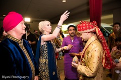 Special guest blessing the couple Special guest blessing the couple