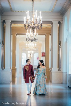 Lovely Indian couple posing for photo shoot. Lovely Indian couple posing for photo shoot.