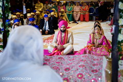 See this Indian couple at their sikhism wedding ceremony capture. See this Indian couple at their sikhism wedding ceremony capture.