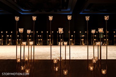 Dreamy Indian wedding ceremony candle decor. Dreamy Indian wedding ceremony candle decor.