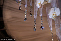 Stunning Indian crystals hanging on mandap. Stunning Indian crystals hanging on mandap.