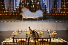 Lovely Indian lovebirds reception table. Lovely Indian lovebirds reception table.
