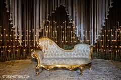 Marvelous Indian wedding stage and lights decoration. Marvelous Indian wedding stage and lights decoration.