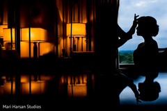 Amazing shot of Maharani preparing for the ceremony Amazing shot of Maharani preparing for the ceremony