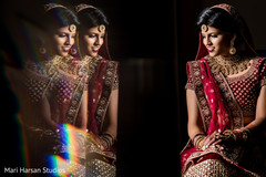 Artistic capture of Indian bride Artistic capture of Indian bride