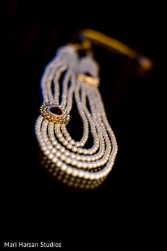 Close up details of the bridal jewelry Close up details of the bridal jewelry