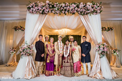 Indian wedding family portrait Indian wedding family portrait