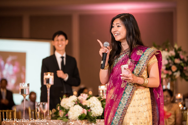 Special guest wearing the lengha
