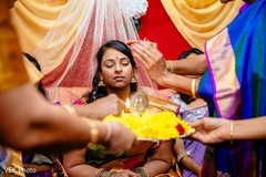 Special Indian bridal haldi ritual. Special Indian bridal haldi ritual.