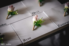 Elegant Indian groomsmen's boutonnieres. Elegant Indian groomsmen's boutonnieres.