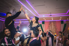 Indian bride and groom at reception celebration captured. Indian bride and groom at reception celebration captured.
