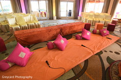 Sangeet seats setup. Sangeet seats setup.