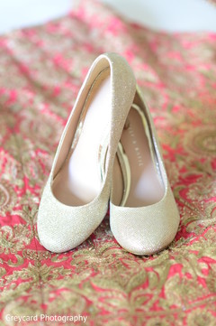 Elegant Indian bridal shoes. Elegant Indian bridal shoes.