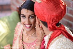 Gorgeous Indian bride and groom with traditional outfits. Gorgeous Indian bride and groom with traditional outfits.