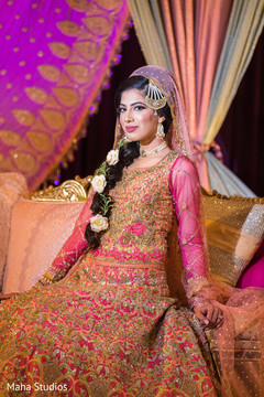 Dazzling Indian bride portrait. Dazzling Indian bride portrait.