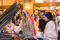 Special moment of Indian bride saying goodbye to her family. Special moment of Indian bride saying goodbye to her family.