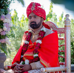 Indian groom ready to tie the knot Indian groom ready to tie the knot