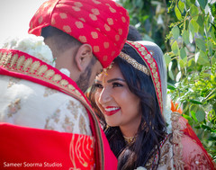 Indian bride looking so in love Indian bride looking so in love