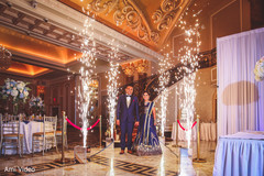Impressive Indian couples reception entrance capture. Impressive Indian couples reception entrance capture.