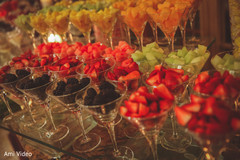 Color full Indian wedding reception fruit treats. Color full Indian wedding reception fruit treats.