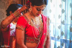 Maharani being dolled up. Maharani being dolled up.