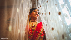 Lovely Indian bride smile capture. Lovely Indian bride smile capture.