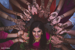 Incredible Indian bridesmaids henna art and maharani's capture. Incredible Indian bridesmaids henna art and maharani's capture.