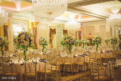 Elegant Indian wedding table setup. Elegant Indian wedding table setup.