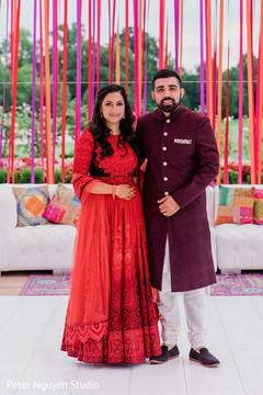Maharani posing with Raja Maharani posing with Raja