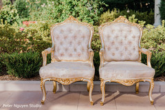 Chairs to be used by Indian couple Chairs to be used by Indian couple