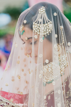 Portrait of the beautiful Indian bride Portrait of the beautiful Indian bride