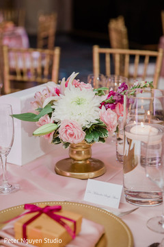 Floral arrangement on the table Floral arrangement on the table