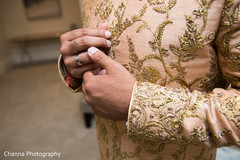 Details of groom's sherwani Details of groom's sherwani