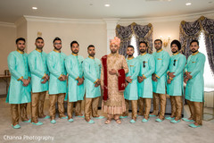 Different view of the Indian wedding groomsmen Different view of the Indian wedding groomsmen