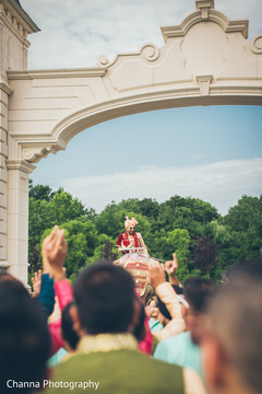 Indian groom arriving with Baraat Indian groom arriving with Baraat