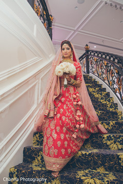 Maharani holding the flower bouquet Maharani holding the flower bouquet