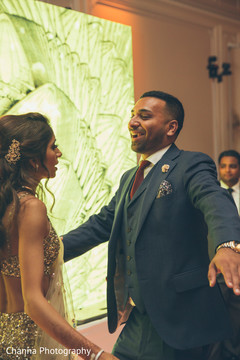 Indian bride dancing with Raja Indian bride dancing with Raja
