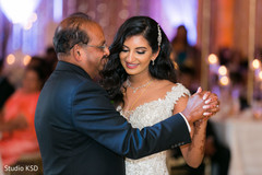 Sweet indian bride dancing with her father. Sweet indian bride dancing with her father.