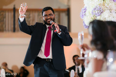 Indian groom having a great time Indian groom having a great time