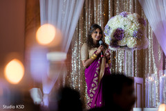 Traditional indian reception speech scene. Traditional indian reception speech scene.